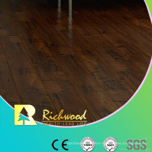 Commercial 12.3mm E0 HDF AC3 Embossed Oak V-Grooved Laminated Flooring
